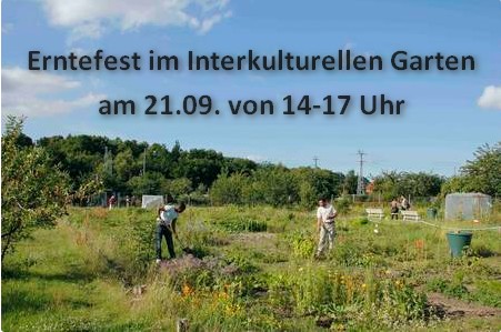 Erntefest im Interkulturellen Garten Rostock
