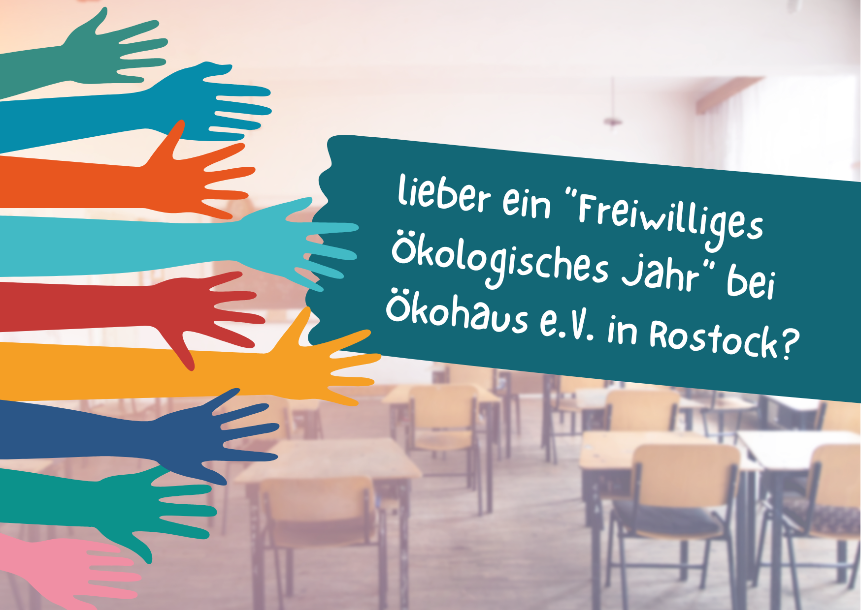 Wir suchen zum 01.09.2025 eine:n FÖJler:in für unser Bildungsteam