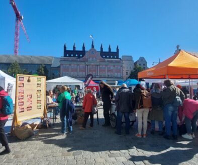 Klimaaktionstag auf dem neuen Markt